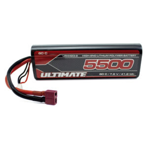 BATERIA LIPO 7.6V 5500mAh HV 60C T-DEAN. ULTIMATE UR4423-2