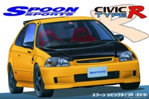 FUJIMI HONDA CIVIC TYPE R (EK9) 1/24. 046358