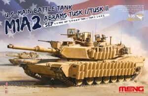 MENG U.S. M1A2 ABRAMS TUSK I/II 1/35. TS-026