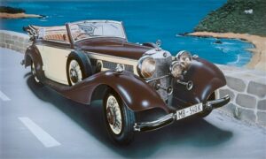 ITALERI MERCEDES-BENZ 540K 1/24. 3701
