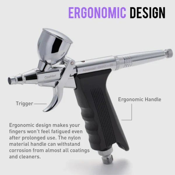 AEROGRAFO ADVANCED SERIES GHAD-68. GAAHLERI 40140 - Imagen 5