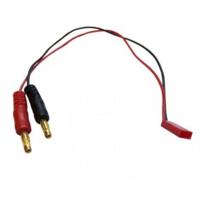 CABLE BANANA 4mm / BEC (30cm). SIVA 15074