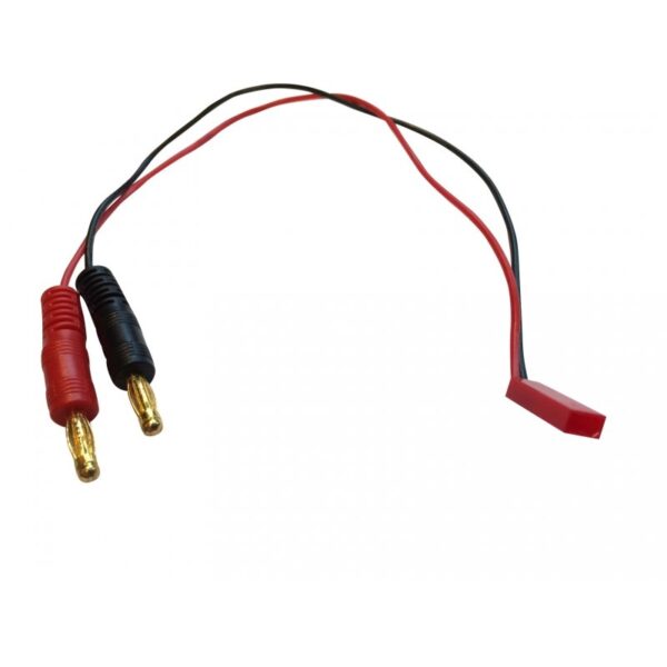 CABLE BANANA 4mm / BEC (30cm). SIVA 15074