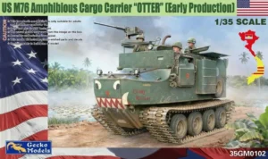 GECKO MODELS US M76 AMPHIBIOUS CARGO CARRIER 1/35. 35GM0102