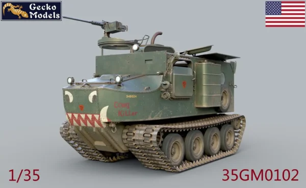 GECKO MODELS US M76 AMPHIBIOUS CARGO CARRIER 1/35. 35GM0102 - Imagen 2