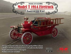 ICM MODEL T 1914 FIRETRUCK 1/24. 24004