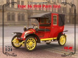 ICM TYPE AG 1910 PARIS TAXI 1/24. 24030