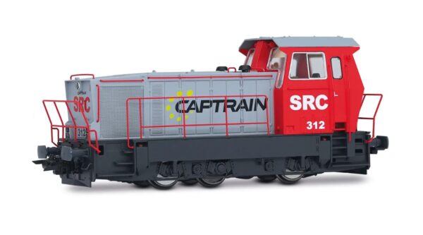 LOCOMOTORA DIESEL 309 (nº312) CAPTRAIN, SRC (DIGITAL+SONIDO). ELECTROTREN HE202