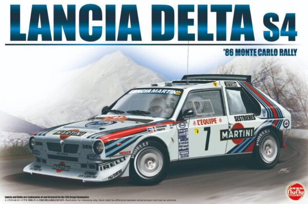 NUNU LANCIA DELTA S4 1986 MONTE CARLO 1/24. PN24030