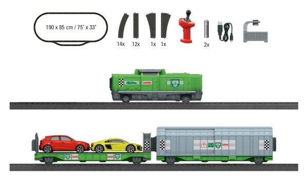 KIT MY WORLD TRANSPORTE DE COCHES. MARKLIN 29347 - Imagen 2