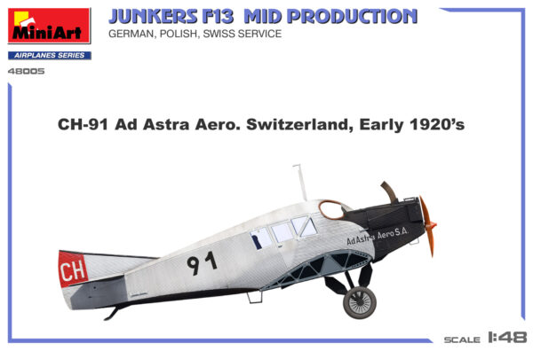 MINIART JUNKERS F-13 MID PRODUCTION 1/48. 48005 - Imagen 5