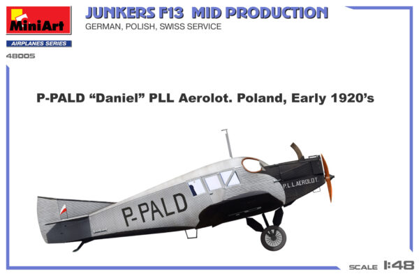 MINIART JUNKERS F-13 MID PRODUCTION 1/48. 48005 - Imagen 6