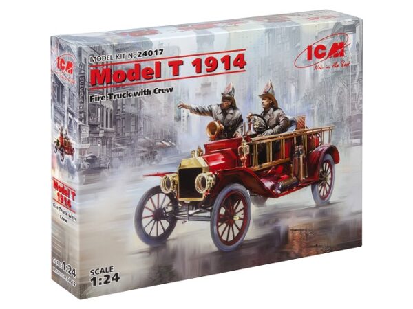 ICM MODEL T 1914 FIRETRUCK 1/24. 24017