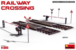 MINIART RAIL WAY CROSSING 1/35. 35666
