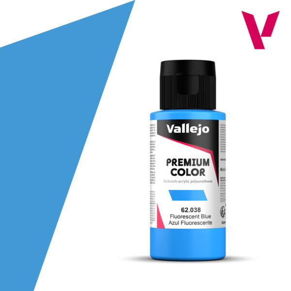 AZUL FLUORESCENTE 60ml. VALLEJO 62038
