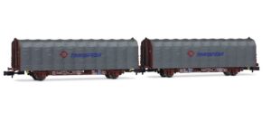 SET DE 2 VAGONES LONA TIPO LIS, TRANSFESA. ARNOLD HN6711