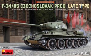 MINIART T-34/85 CZECHOSLOVAK PROD. LATE TYPE 1/35. 37078