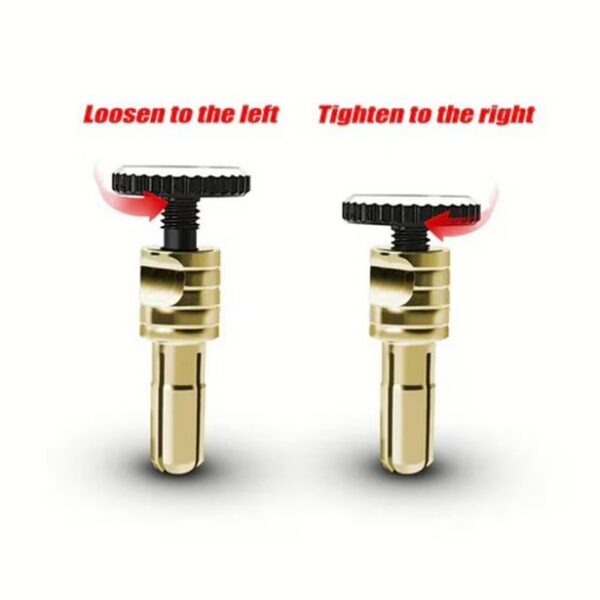CONECTOR BANANA 5mm MACHO (2). MR33-QLB - Imagen 2
