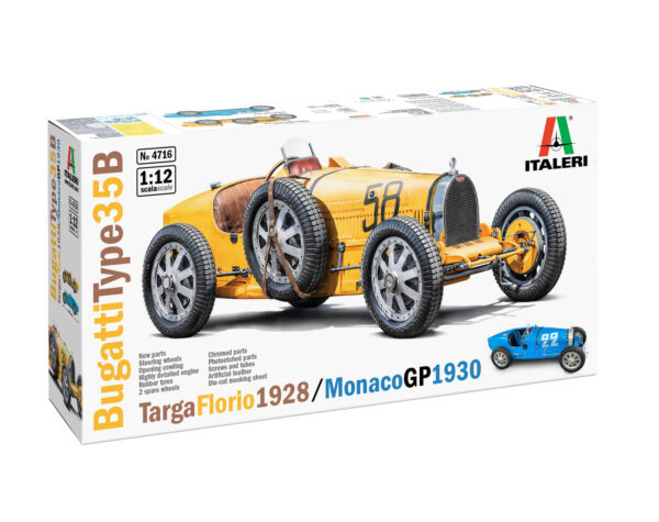 ITALERI BUGATTI TYPE 35B 1/12. 4716