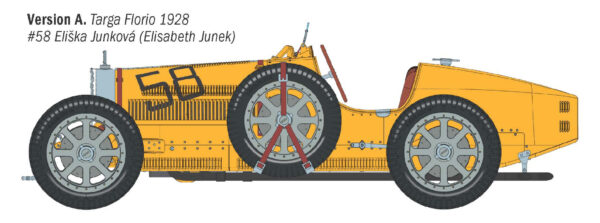 ITALERI BUGATTI TYPE 35B 1/12. 4716 - Imagen 2