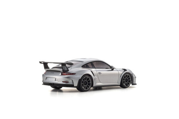 KYOSHO MINIZ MR04 RWD PORSCHE 911 GT3 RS SILVER. READYSET. 32358S - Imagen 2