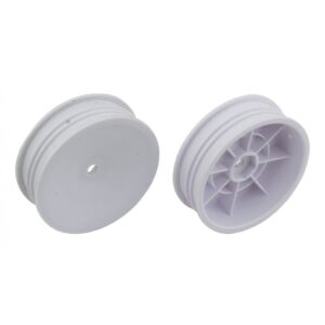 LLANTAS DELANTERAS SLIM 2WD BLANCA 1/10 (2). TEAM ASSOCIATED 91757