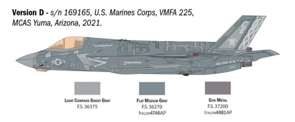 ITALERI F-35B LIGHTNING II 1/48. 92810 - Imagen 5