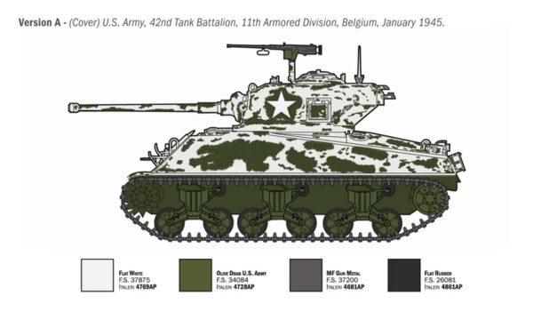 ITALERI M4A3 76MM WET SHERMAN 1/35. 96440 - Imagen 2