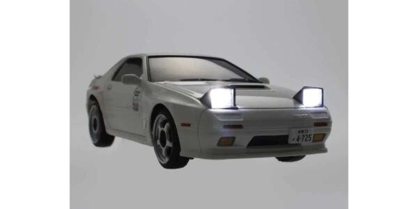 MINI-Z FIRST 1/28 INITIAL-D MAZDA SAVANNA RX-7 FC3S WH. KYOSHO 66602A - Imagen 4