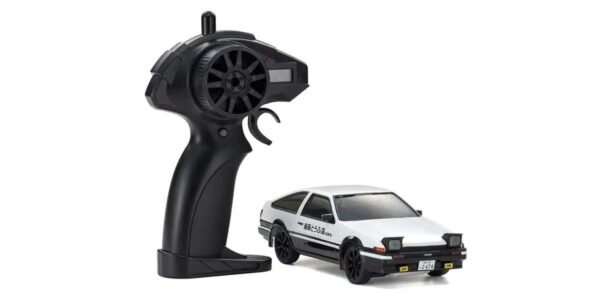 MINI-Z FIRST 1/28 INITIAL-D TOYOTA SPRINTER TRUENO AE86 WH/BK. KYOSHO 66601A