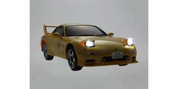 MINI-Z FIRST 1/28 INITIAL-D MAZDA SAVANNA RX-7 FD3S YE. KYOSHO 66603A - Imagen 4