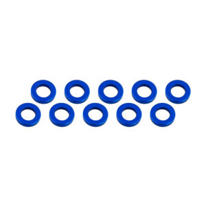 ARANDELAS ALUMINIO 3x6x2mm AZUL (10). ULTIMATE UR1506-A