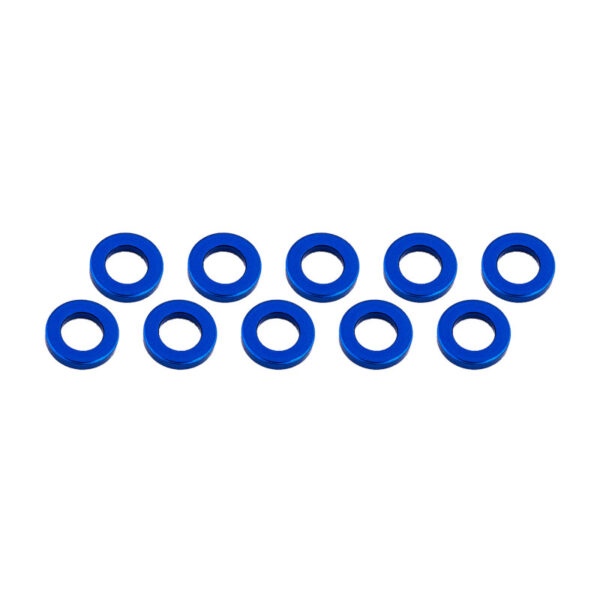 ARANDELAS ALUMINIO 3x6x2mm AZUL (10). ULTIMATE UR1506-A