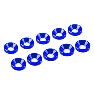 ARANDELA CÓNICA ALUMINIO M3 AZUL (10). ULTIMATE UR1501-A