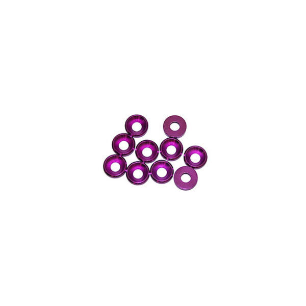 ARANDELA CÓNICA ALUMINIO M3 PURPURA (10). ULTIMATE UR1501-P - Imagen 2