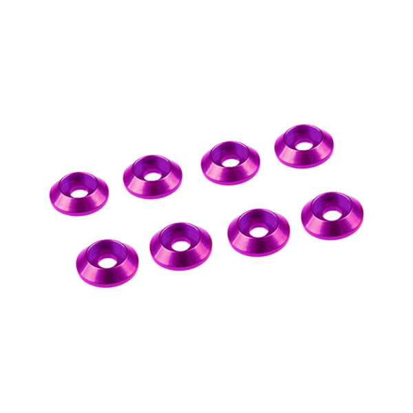 ARANDELA CÓNICA ALUMINIO M3 PARA CABEZA CILINDRICA (8). ULTIMATE UR1521-PK