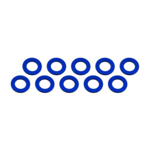 ARANDELAS ALUMINIO 3x6x0.5mm AZUL (10). ULTIMATE UR1504-A