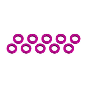 ARANDELAS ALUMINIO 3x6x2mm ROSA (10). ULTIMATE UR1506-PK