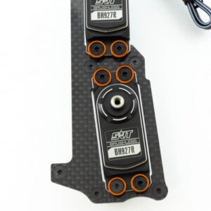 ARANDELAS ALUMINIO PARA SERVO, NARANJA (8). ULTIMATE UR1507-G