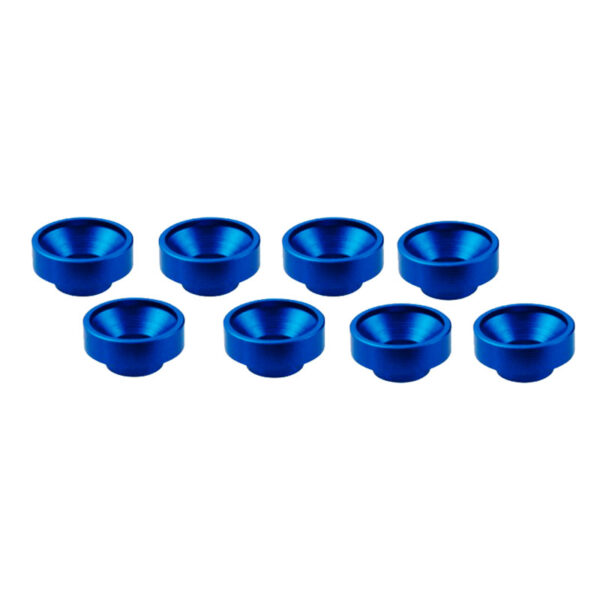 ARANDELAS ALUMINIO M3 PARA SERVO, AZUL (8). ULTIMATE UR1507-A - Imagen 2