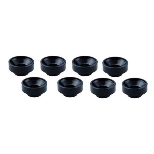 ARANDELAS ALUMINIO M3 PARA SERVO, NEGRO (8). ULTIMATE UR1507-N - Imagen 2