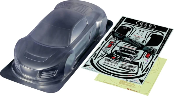 CARROCERÍA AUDI R8 LMS 190mm 1/10. TAMIYA 51754 - Imagen 2