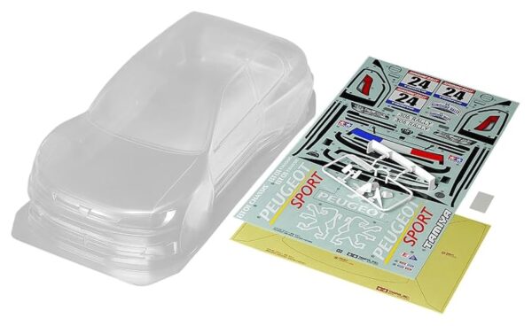 CARROCERÍA PEUGEOT 306 MAXI 190mm 1/10. TAMIYA 51753 - Imagen 2