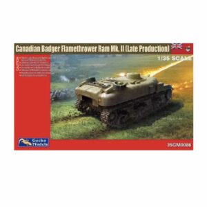 GECKO MODELS RAM BADGER LANZALLAMAS Mk.II 1/35. 35GM0086