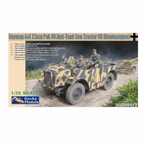 GECKO MODELS TRACTOR C8 BEUTEWAGEN 1/35. 35GM0073