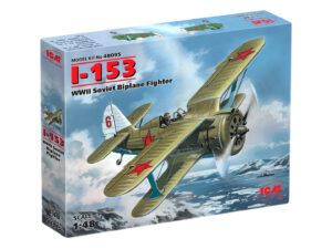 ICM I-153 BIPLANO SOVIÉTICO 1/48. 48095