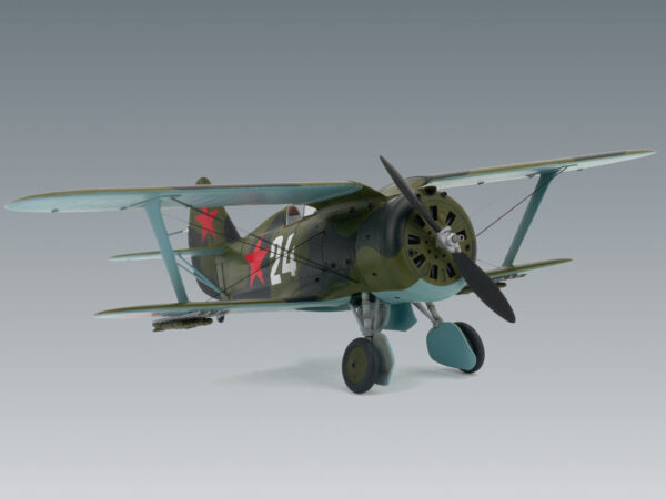 ICM I-153 BIPLANO SOVIÉTICO 1/48. 48095 - Imagen 2