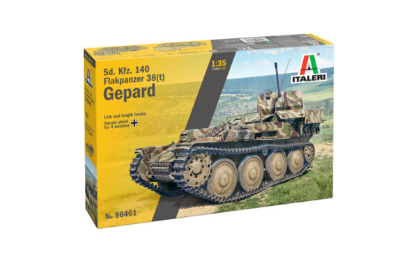 ITALERI SD. KFZ. FLAKPANZER GEPARD 1/35. 96461 - Imagen 6