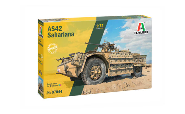 ITALERI AS42 SAHARIANA 1/72. 97044 - Imagen 4