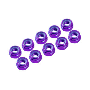 TUERCAS AUTOBLOCANTES DE ALUMINIO 3mm CON FRENO. ULTIMATE UR1502-P
